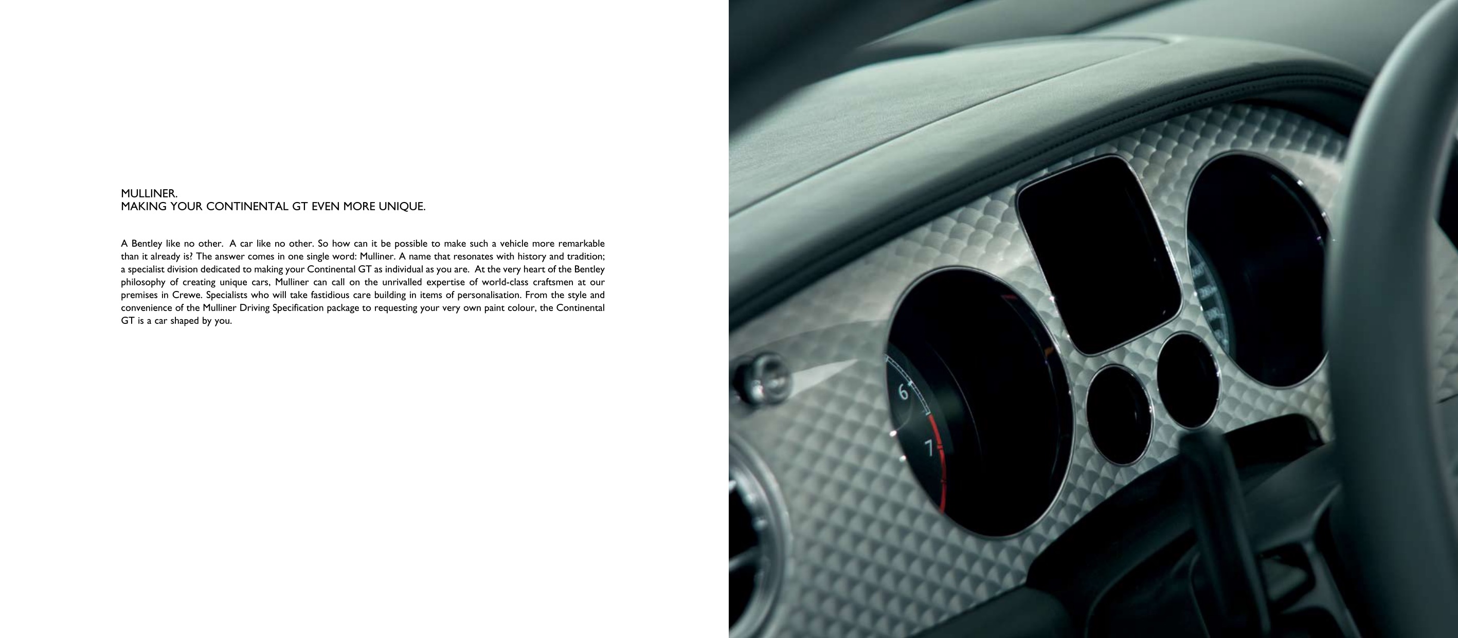 2007 Bentley Continental GT Brochure Page 5